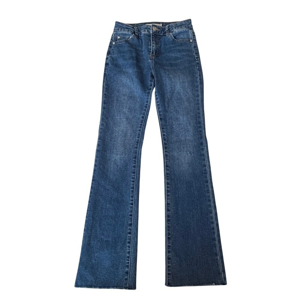 Tractr Stretch Flare Dark Wash Jeans Girls Youth Size 10